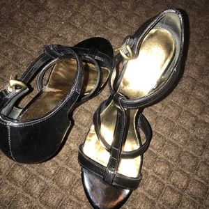 Coach wedge sandals